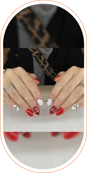 Nails manicure done by Sugar Nails